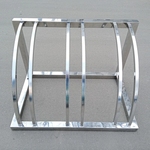 Велопарковка №74, на 3 места, 800*510*510 мм., из нержавеющей стали