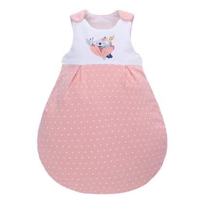 Спальный мешок без рукавов с кнопкой на плече