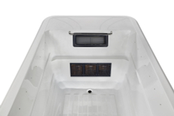 Длинный гидромассажный спа бассейн Victoria Star VS-GT1200 с двумя чашами и подогревом