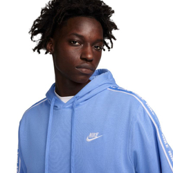 Теннисный костюм Nike Club Fleece Casual Hoodie Track - Blue
