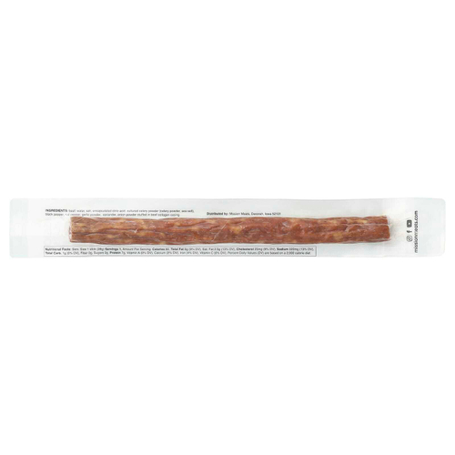 Mission Meats, Beef Sticks, Tasty Original, 1 oz (28 g)