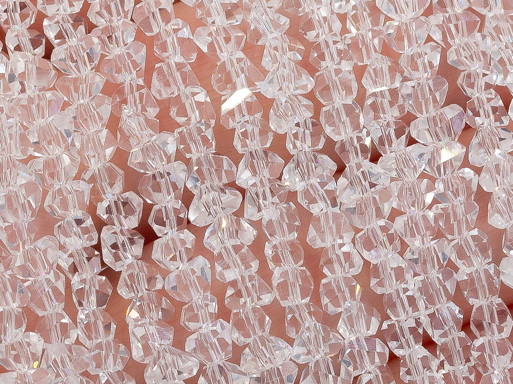 Нить бусин для украшений 6мм (ювелирное стекло)