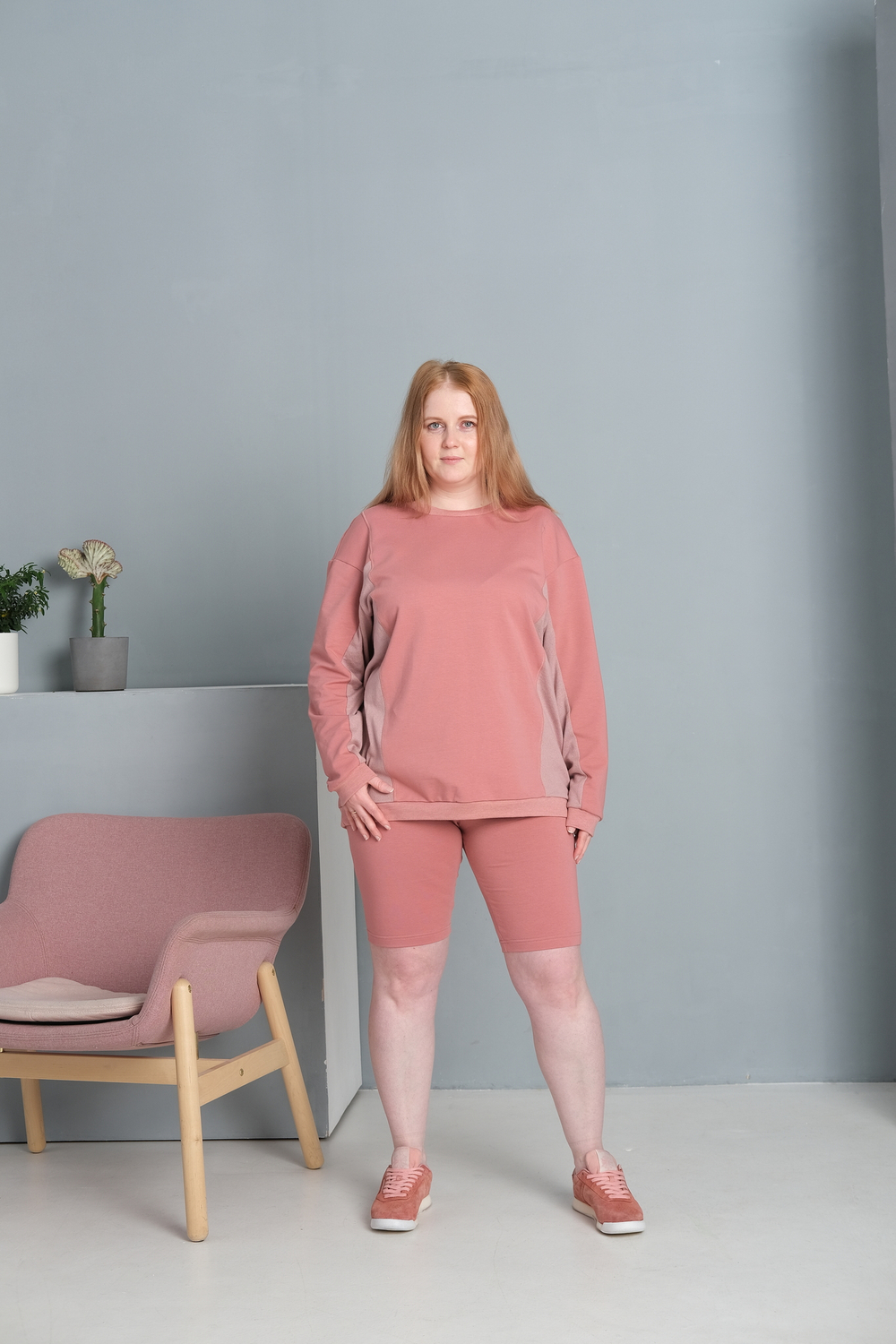 Свитшот для мам MilkShake (Пудра)