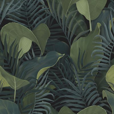 Тропические листья