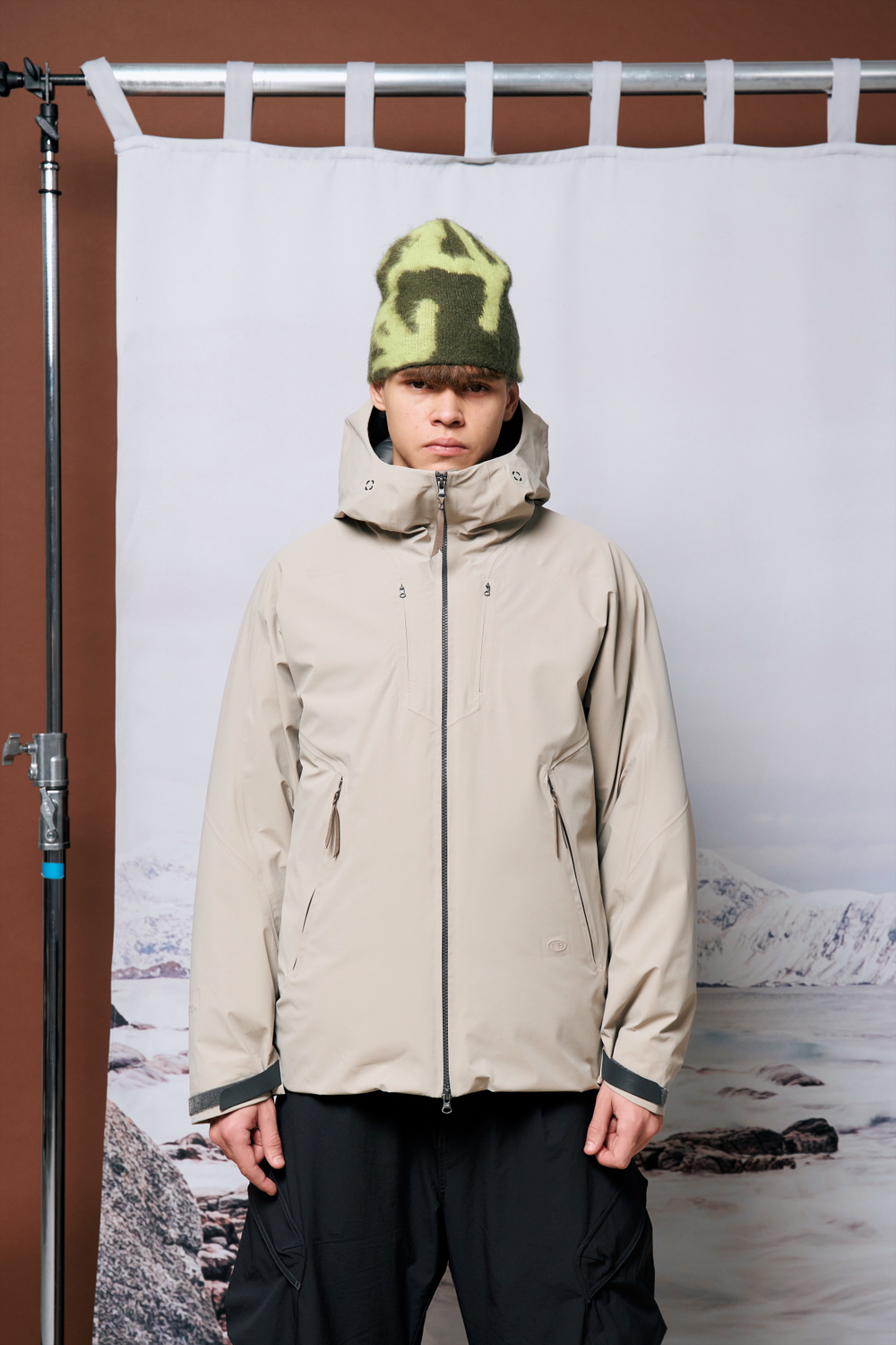 Куртка Nothomme Blue Monte Loongscale 2.0 "Snow Lotus Gray"