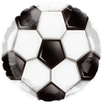 Шар Фольгированный Мяч футбольный (Белый)