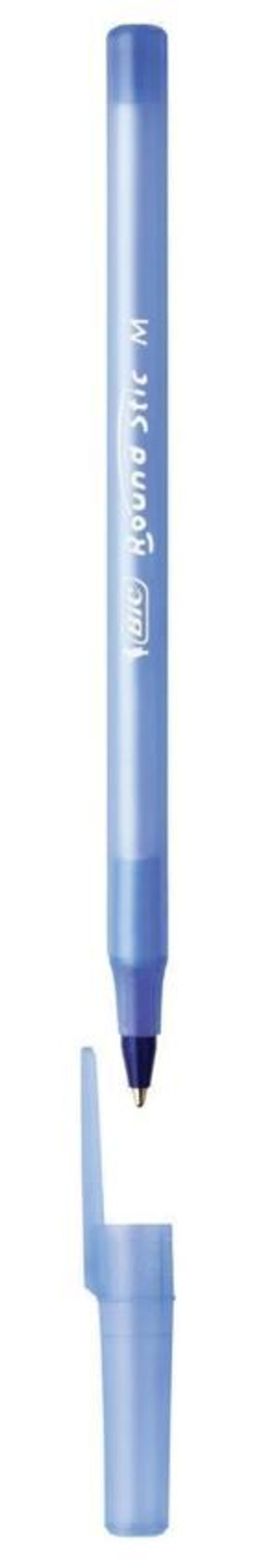 143977 Ручка шариковая BIG Round Stic синяя 1мм