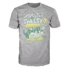 Футболка Funko POP and Tee: Looney Tunes: Sylvester & Tweety (M)