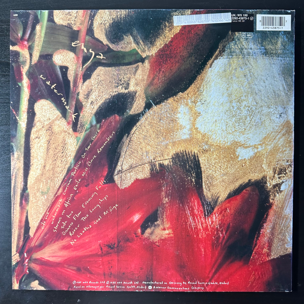 Enya – Watermark (Европа 1988г.)