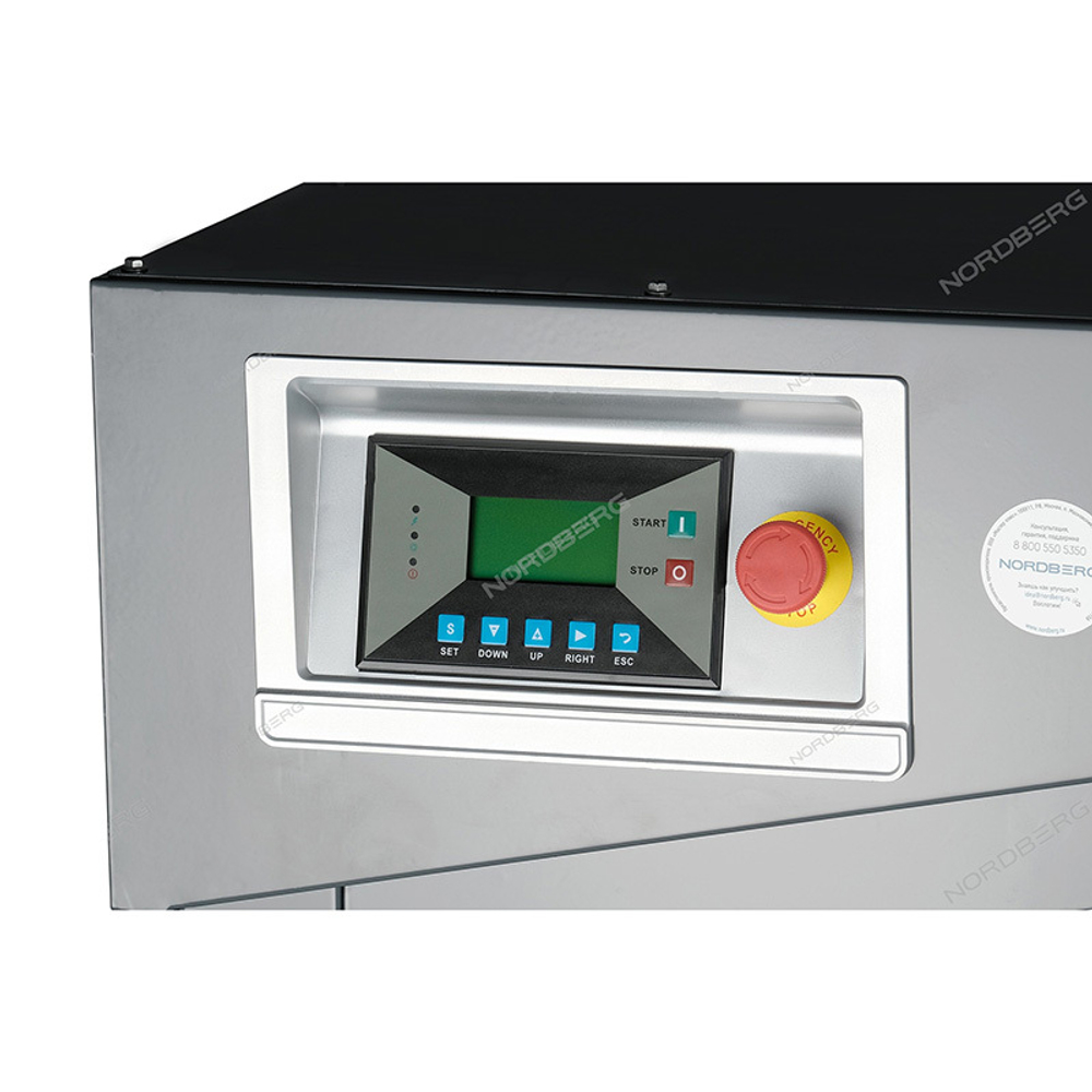 NORDBERG (NCA20RD) Компрессор винтовой, 15кВт, ресивер 500л, 10Бар, 1910л/мин