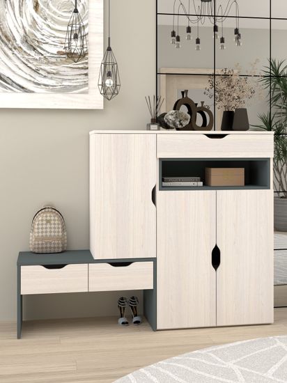 анкор белый / базальт