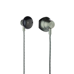 Наушники Hoco M18 Gesi Metallic Universal Earphone with mic (1.2 м) с микрофоном Graphite Графитовые