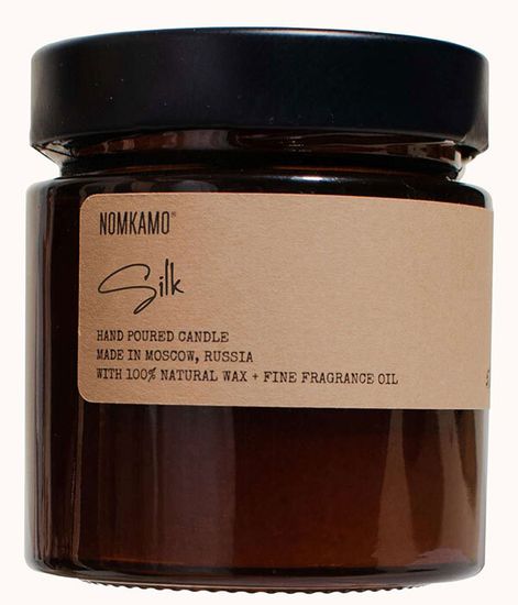 SILK свеча в янтарной банке, Nomkamo
