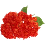 Искусственные цветы «Гортензия» 48см 5 цветков красные