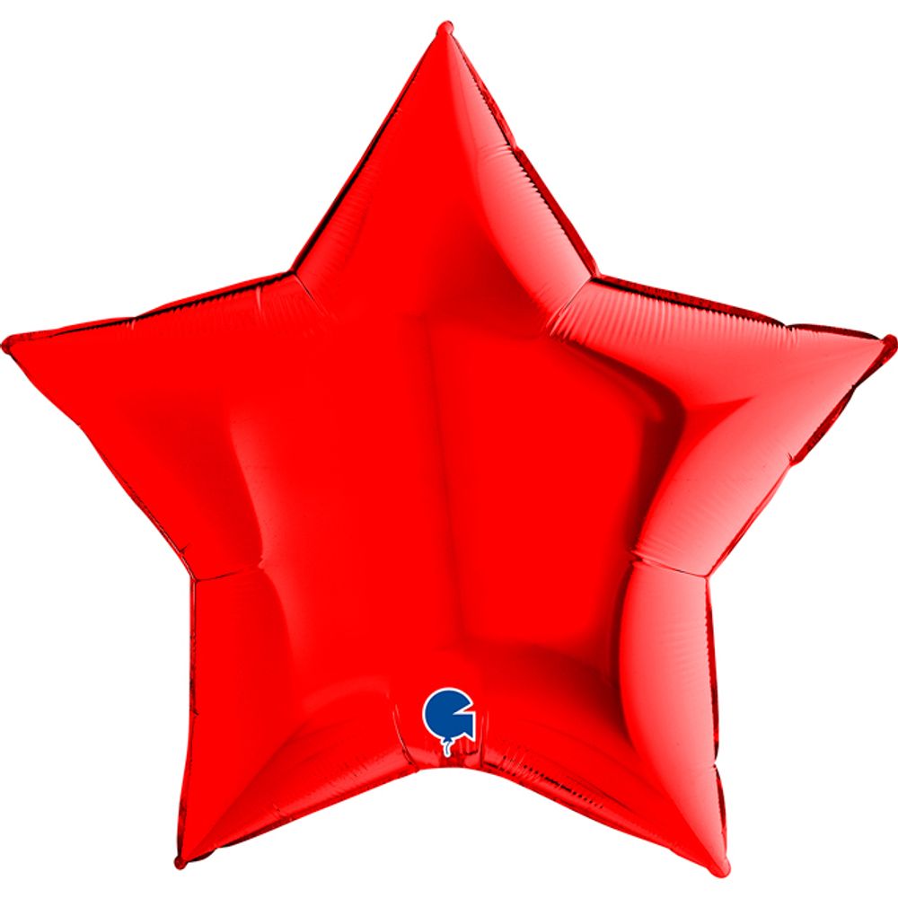 Gr (18&#39;&#39;/46 см) Звезда, Красный, 1 шт.