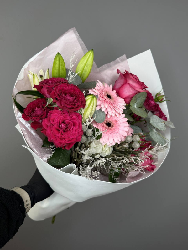 Букет "Розовые оттенки" Букет "Розовые оттенки"