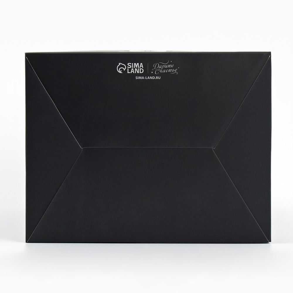 Коробка складная с 3D эффектом «Настоящему мужчине», 18 х 14 х 23 см