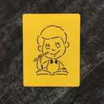 Ученик №16 Мальчик с тетрадкой