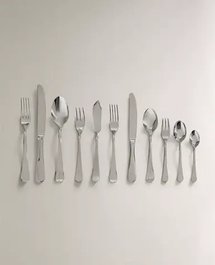 ZARA HOME СТАЛЬНАЯ ЛОЖКА ДЛЯ КОФЕ, СТАЛЬНОЙ