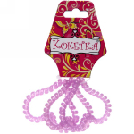 Резинки для волос силиконовые «Your Style - Сердечко», цвет в ассортименте, 5*5,5см