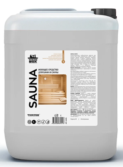 Моющее средство для бани и сауны CleanBox SAUNA (5кг/5л), 13295