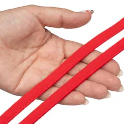 Ворсовая тесьма под каркасы красная (цв. 100), Arta-F