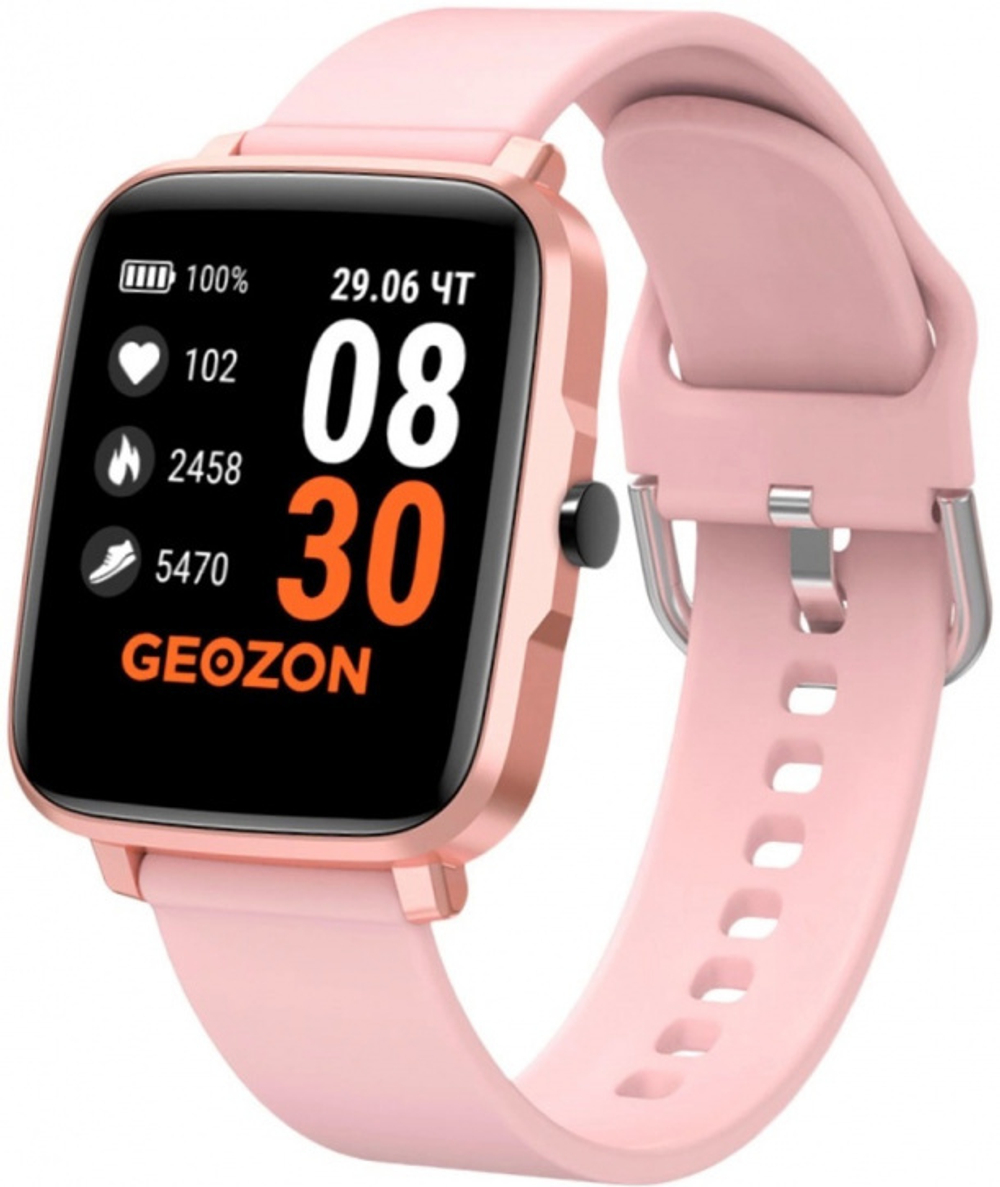 Умные часы GEOZON Stayer G-SM13PNK Pink