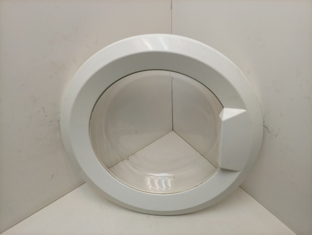 45У82 кт60 Люк загрузки белья в сборе для стиральной машины Атлант б/у