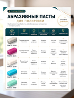 Полировальные пасты для металлов №1/ №2/ №3/№ 4 для предварительной шлифовки-полировки 350 гр