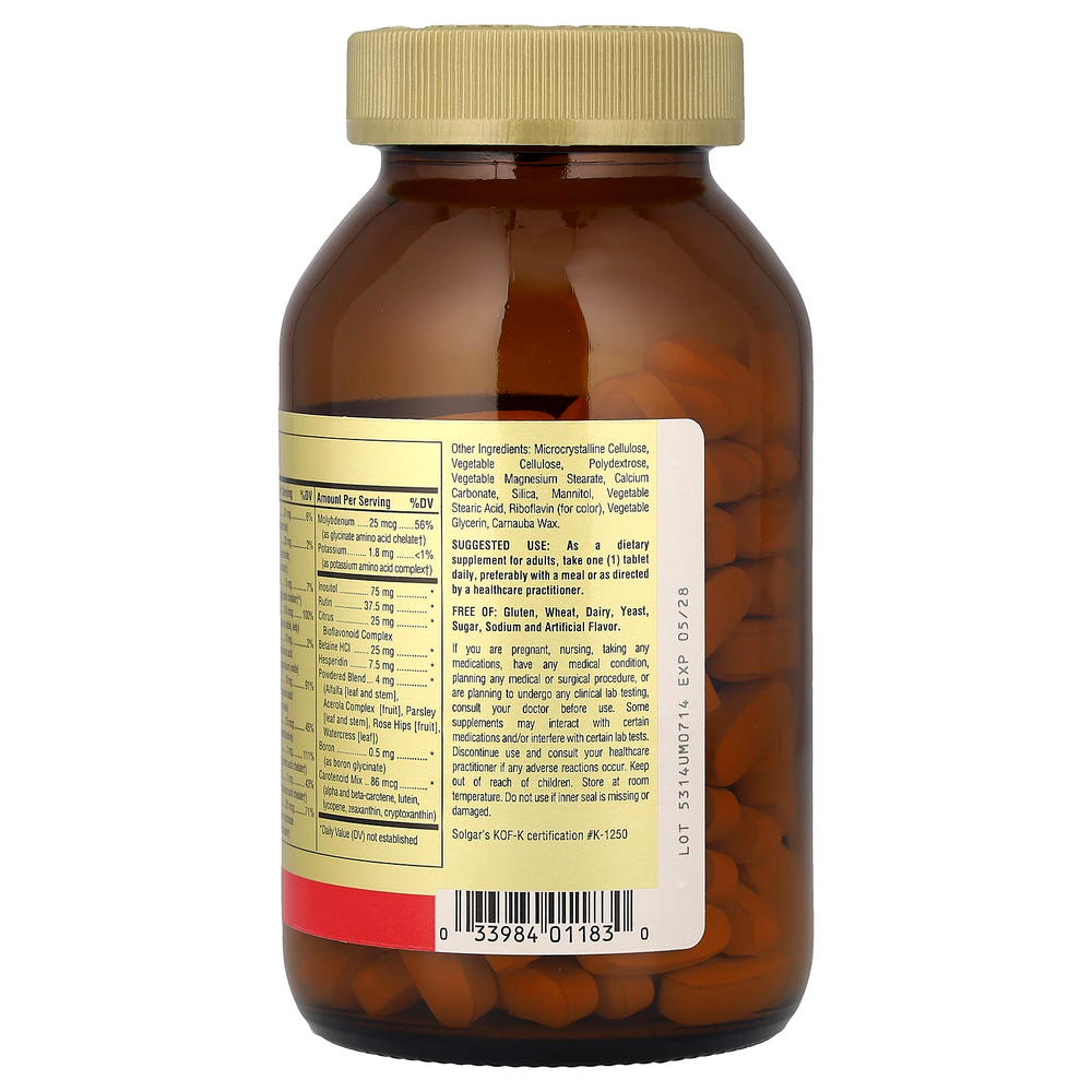 Solgar, Formula V®, VM-75®, 180 таблеток