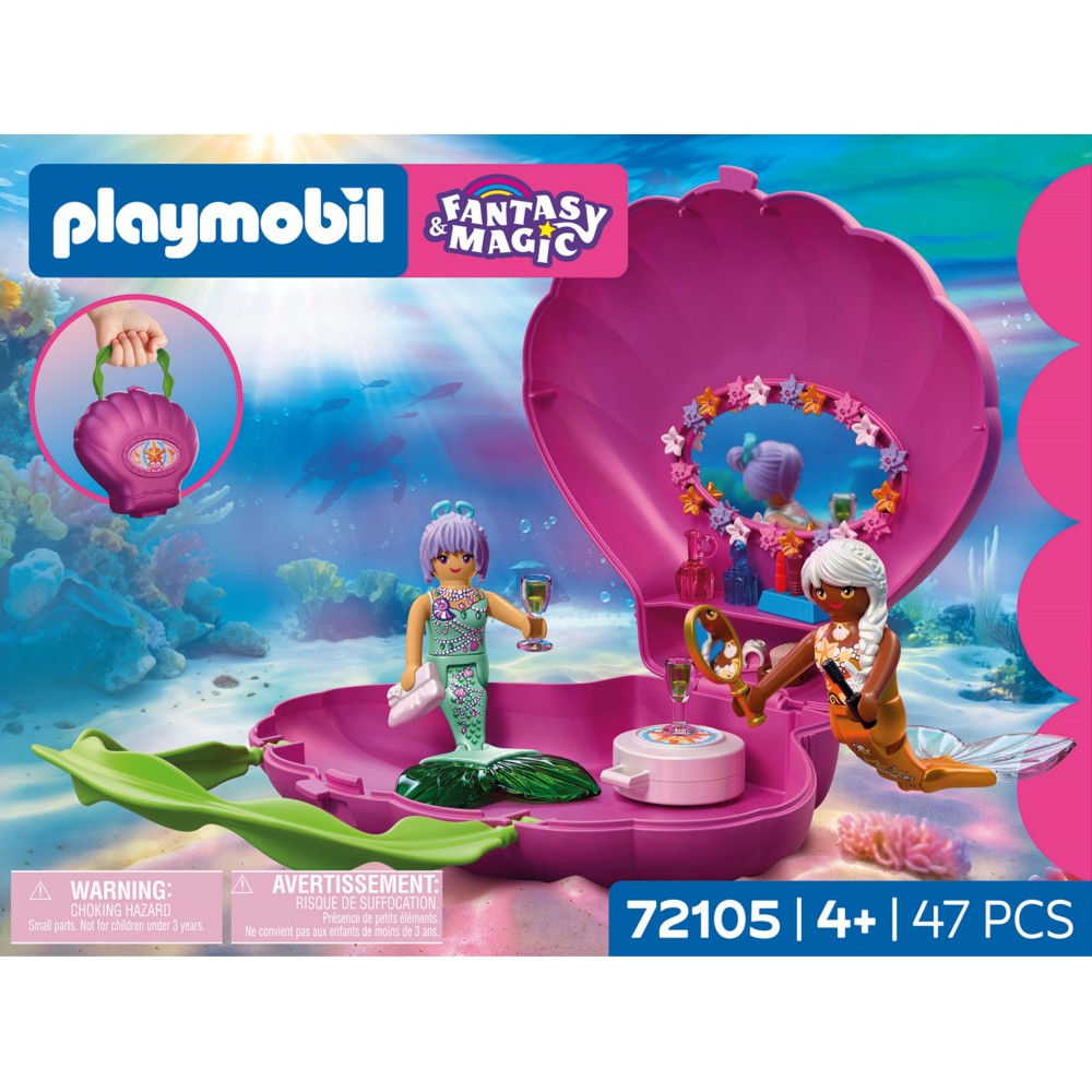 Playmobil Fantasy 72105 & Magic Ракушечная сумочка русалки 47 деталей — фото 7