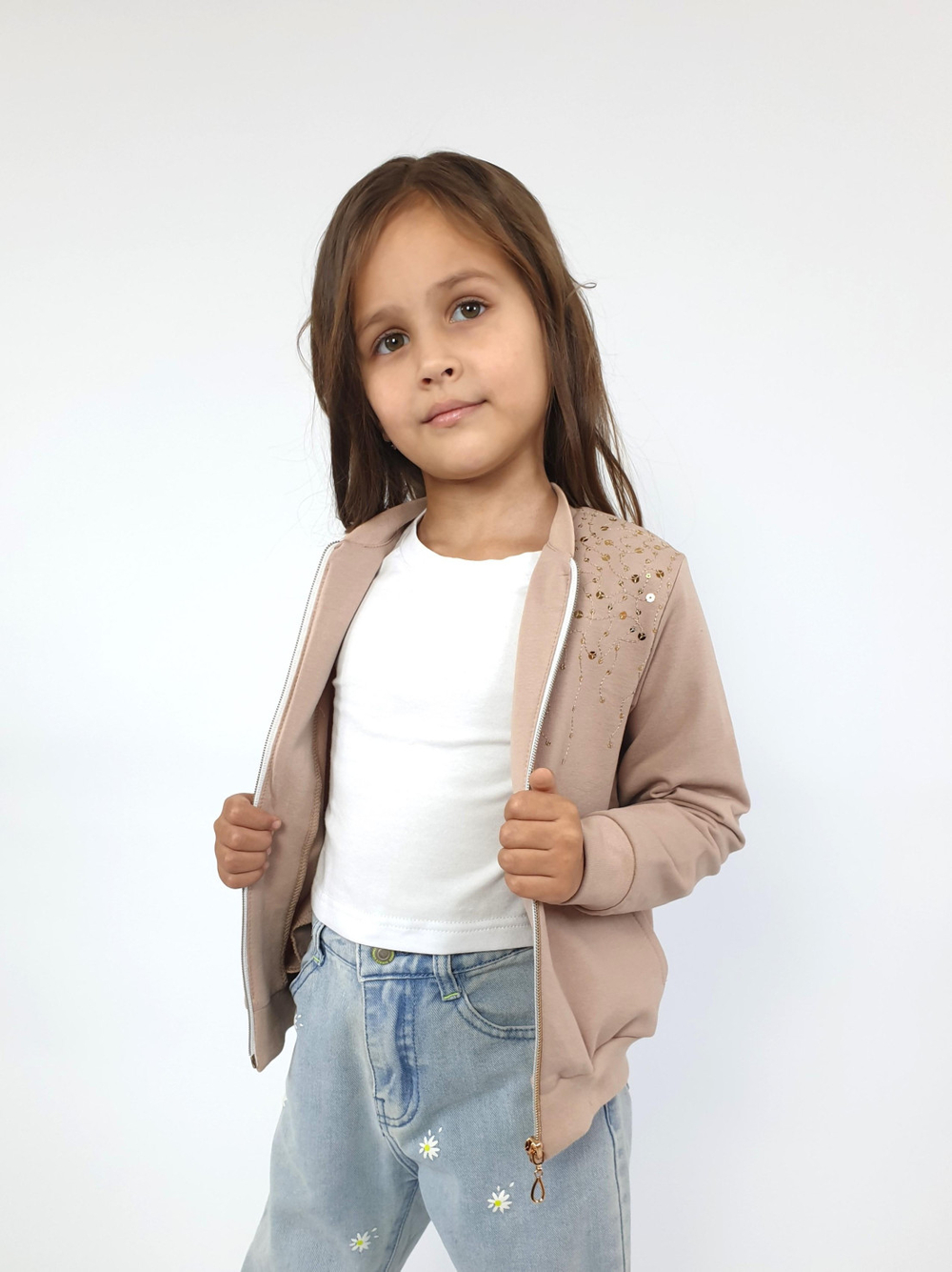 14-24-8 Жакет (бомбер) для девочки