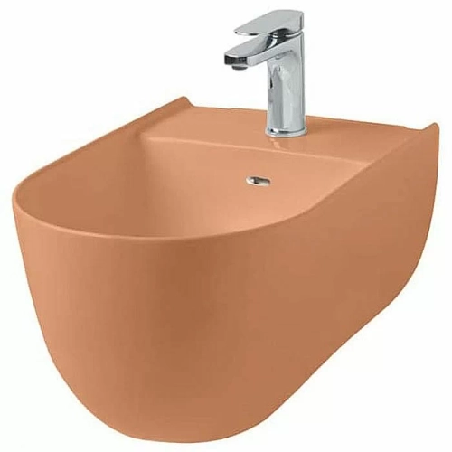 Биде подвесное Artceram The One THB001 Arancio Cammeo