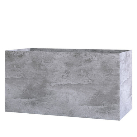 Кашпо BALCONY CONCRETE GREY LIGHT 40x15x15