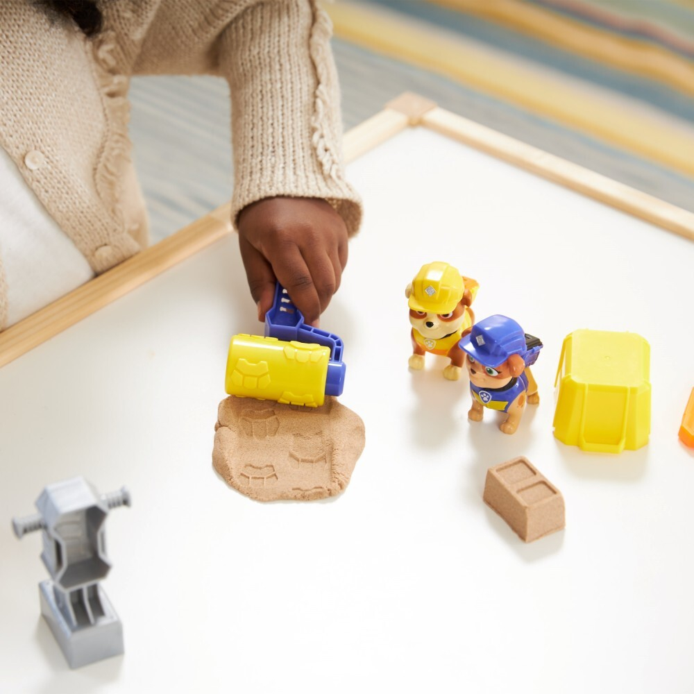 Пси Патруль - фигурки собачек 2-PACK Rubble & Crew + кинетический песок 20141513 / артикул   28503 6066727 20141513  / GTIN 778988460146