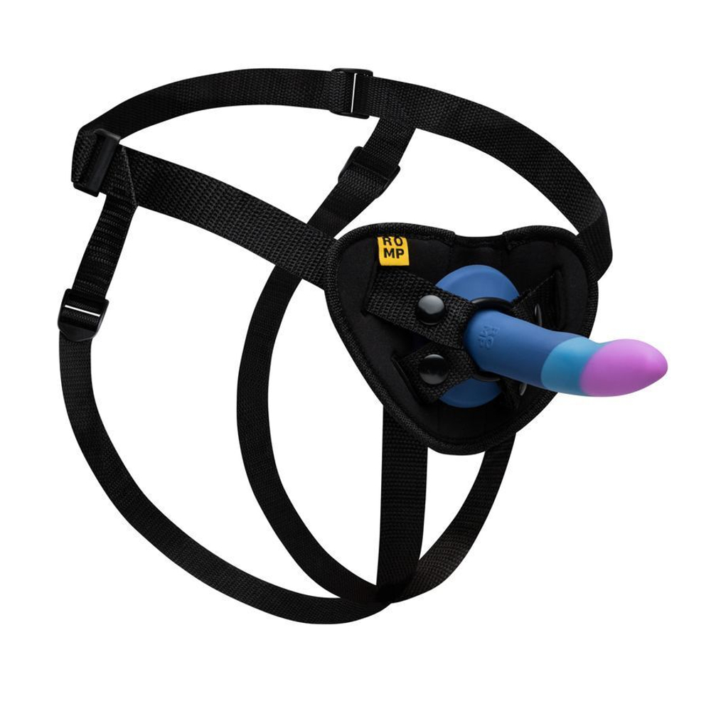 Страпон Romp Piccolo Pegging Kit, фаллоимитатор и пояс