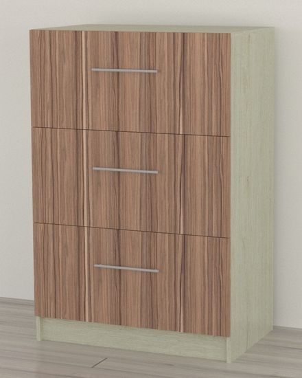 дуб пикард / индиана эбони