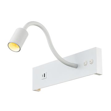 Бра светодиодный с USB 10W 3000K CL704470 белый Декарт Citilux