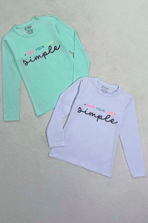 Лонгслив для девочек