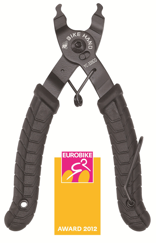 Инстр./клещи 6-160335 для замыкания/размыкания замка цепи YC-335CO антискользящие рукоятки BIKEHAND