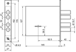 Замок Рязань врезной ЗВ 8-8K/13 Бастион 82000/82002