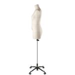 Манекен портновский Моника, комплект Стандарт, размер 46, цвет бежевый, в комплекте подставка «Милан» и чехол-накидка