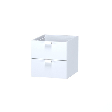 Фора модуль с двумя ящиками, ручка металл, 33*37*33 см, белый