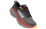 HOKA ONE ONE Bondi 8 Bang Dai 8 Slow Earthquake Long Distance Highway Light Low Help Running Shoes Men Grey Blue