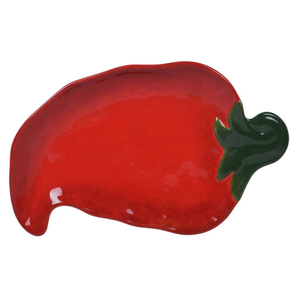 Блюдо сервировочное 3D Certified Int. La Vida 49х32см перчик