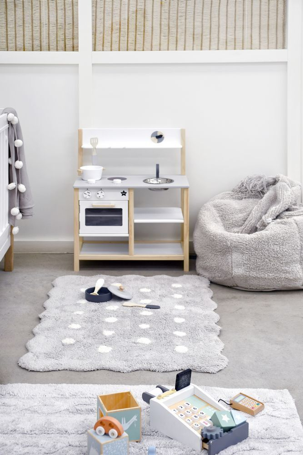 Ковер Lorena Canals Mini Biscuit Pearl Grey (70 x 100 см)