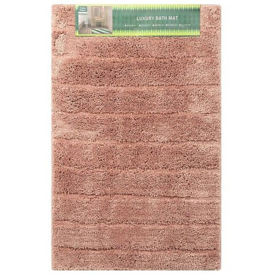 Коврик для ванной, 0.5х0.8 м, ПЭ, кофе с мол, Травка, Y252