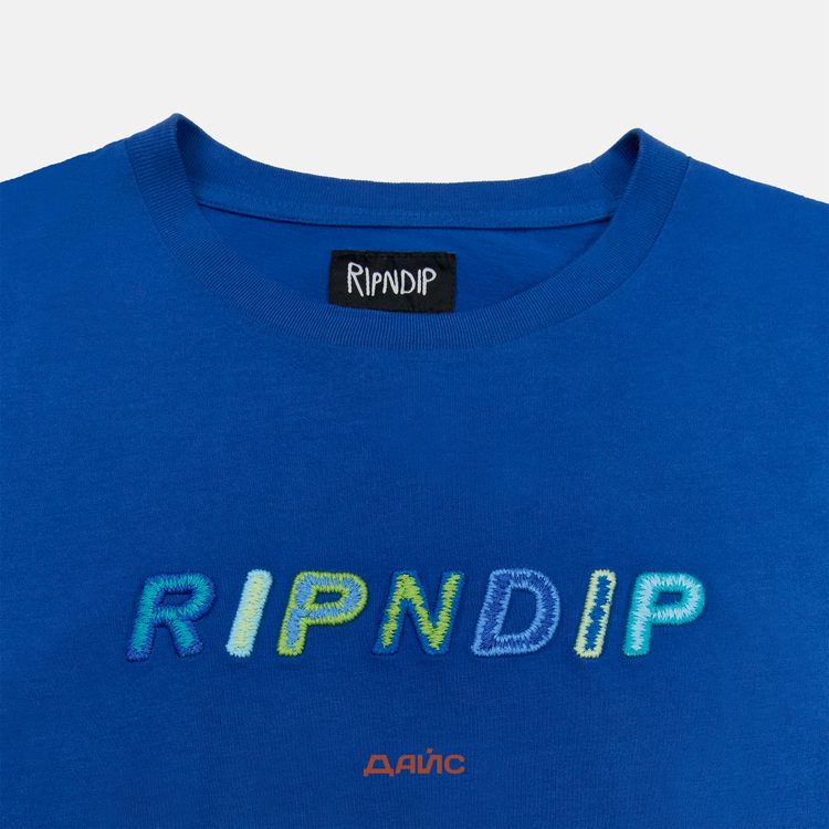 Футболка мужская Ripndip Prisma Embroidered артикул:RND6014 - купить в магазине Дайс