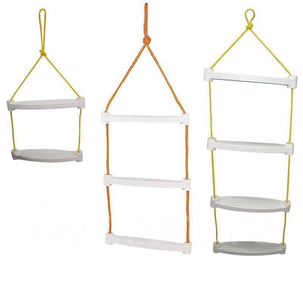 Трап веревочный 3 ступени, 800 x 350 мм