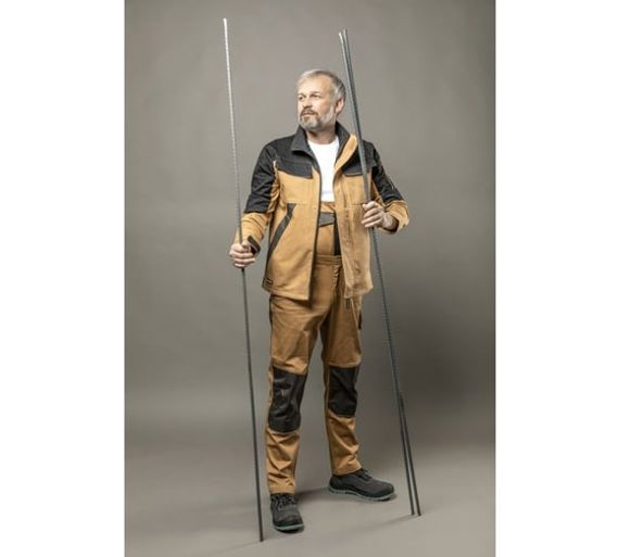 Полукомбинезон рабочий бежевый EDGAR Högert, арт. HT5K272